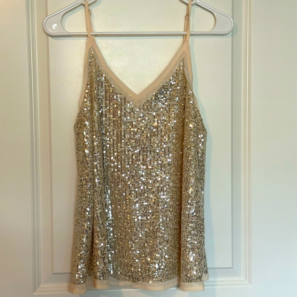 Night out sparkly sleeveless top by Vici